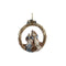 Kerststal set DKD Home Decor Blauw Gouden Kroon 30 x 5 x 30 cm 50 x 10 x 57 cm