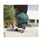 Beschermhoes voor barbecue Altadex Groen Polyethyleen Plastic