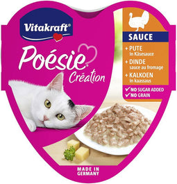 Vitakraft - Poesie Creation kalkoen & kaassaus 85 gram