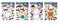Anna's Collection - Window Deco 30X42Cm Diy 4 Asst.