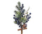 Everlands - Spray pe l7b10h31 cm groen/blw kerst