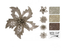 Nampook - Bloem Op Clip 12 cm Set Van 3St