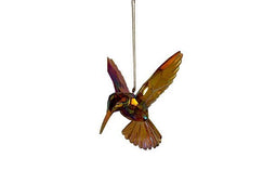 Kurt S. Adler - Ornament pvc kolibrie h10 cm goud