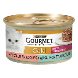 Gourmet - Blik hartig torentje zalm 85g