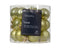 Decoris - Kerstbal glas d2.5 cm pstch ass 24st kerst