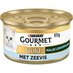 Gourmet - Blik malse lekkernijen zeevis 85g