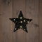 Anna's Collection - B.O.T. Star 20 cm Dark Glitter 6Led Warm White