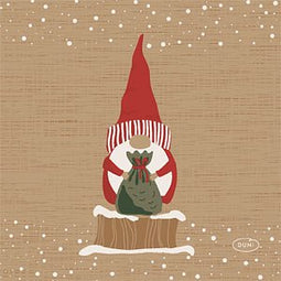 Duni - Servet l33b33 cm natural tomte 20 stuks