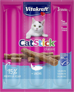 Vitakraft - Cat Stick zalm MSC 3 stuks