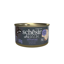 Malanico - Schesir after dark kat kip&eend pate 80gr