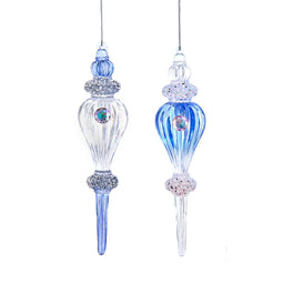 Kurt S. Adler - Ornament plastic lavendel pegel l13cm