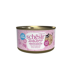Malanico - Schesir baby kitten kip&lever bouillon 70gr
