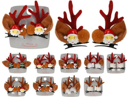 Nampook - Hair Clip Reindeer 10ass