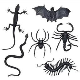 Boland - 6 Griezelige beesten Zwart - Horror - Horror