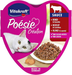 Vitakraft - Poesie Creation Beef & Carotte Sauce 85 gram