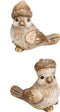 Nampook - Bird With Acorn Hat 10 cm 2ass