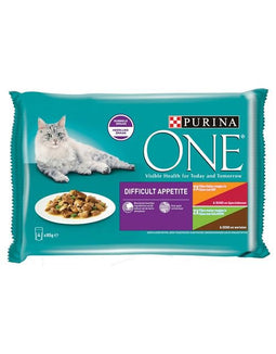 Purina - Purina one adult difficult appetite kip pouch mp 4x85gr
