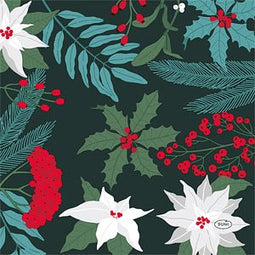 Duni - Servet l33b33 cm xmas garden 20 stuks