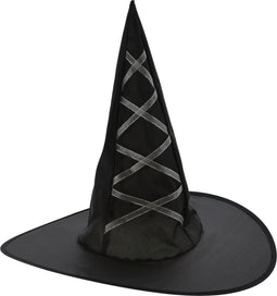 Nampook - Witch Hat Zwart With Zilver