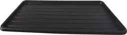 Gebr. de Boon - Plastic lade voor draadkooi met deur en schuifdeur nr. 5 zwart 121x75 cm