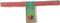 Gebr. de Boon - Munchy staaf rood 20 mm/25 cm met banderol