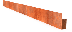 Geroba - Cortenedge kantopsluiting vlak 2200x3x150 mm