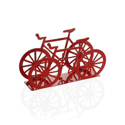 Servethouder Versa Rood Metaal Keramisch Staal Ijzer 4,5 x 9,5 x 16,5 cm Fiets