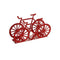 Servethouder Versa Rood Metaal Keramisch Staal Ijzer 4,5 x 9,5 x 16,5 cm Fiets