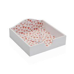 Servethouder Versa Amore Hout 18 x 7 x 18 cm