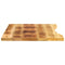Bureaublad met ronding 80x50x2,5 cm massief ruw mangohout