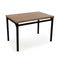 Tafel met vier stoelen Versa PVC Metaal Hout MDF 70 x 76 x 110 cm