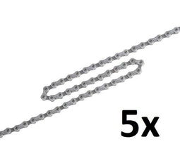 Ketting 9 speed Shimano HG53 Deore/LX/Tiagra - 126 schakels (5 stuks in werkplaatsverpakking)