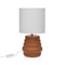 Bureaulamp Versa Terra cotta Keramisch 40 W 17 x 32,2 cm