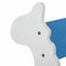 Schommelstoel Alexandra House Living Blauw Wit Hout MDF 33 x 55 x 51,5 cm Kinderen Giraf