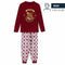 Pyjama Harry Potter Rood (Volwassenen) Mannen Maat M