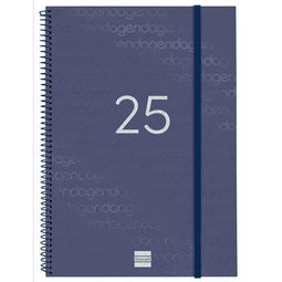Agenda Finocam YEAR Blauw A4 21 x 29,7 cm 2025
