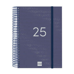 Agenda Finocam YEAR Blauw A5 15,5 x 21,2 cm 2025