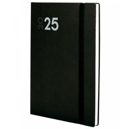 Agenda Finocam DYNAMIC MARA Y10 Zwart A5 14 x 20,4 cm 2025