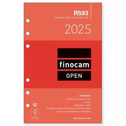 Boekhoudkundige verwerking van openbaarmakingen Finocam OPEN R593 500 2025 11,7 x 18,1 cm