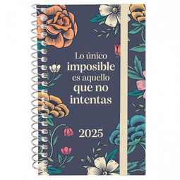 Agenda Finocam DESIGN COLLECTION 7,9 x 12,7 cm 2025 Gebloemd