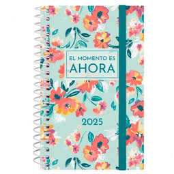 Agenda Finocam DESIGN COLLECTION 7,9 x 12,7 cm 2025 Gebloemd