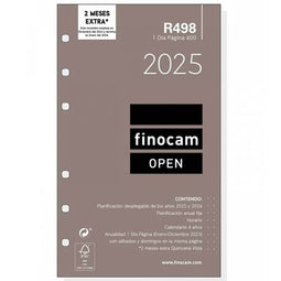 Boekhoudkundige verwerking van openbaarmakingen Finocam OPEN R498 400 2025 9,1 x 15,2 cm