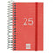 Agenda Finocam YEAR Rood Mini 7,9 x 12,7 cm 2025