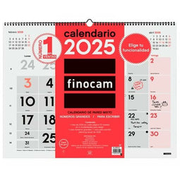 Muurkalender Finocam Papier 2025 54 x 42 cm