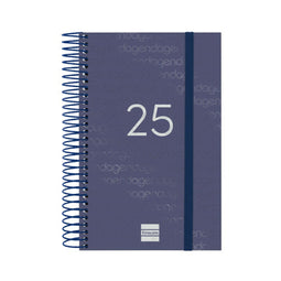 Agenda Finocam YEAR Blauw 11,7 x 18,1 cm 2025