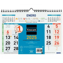 Muurkalender Finocam Multicolour Papier 2025 30 x 21 cm