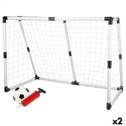Voetbaldoel Colorbaby 190 x 132 x 90 cm (2 Stuks)