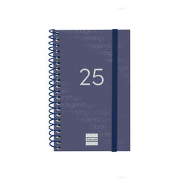 Agenda Finocam YEAR Blauw Mini 7,9 x 12,7 cm 2025