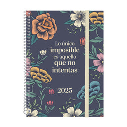 Agenda Finocam DESIGN COLLECTION A5 15,5 x 21,2 cm 2025 Gebloemd