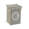Wasmand Versa Grijs Minimalist 36 x 36 x 60 cm